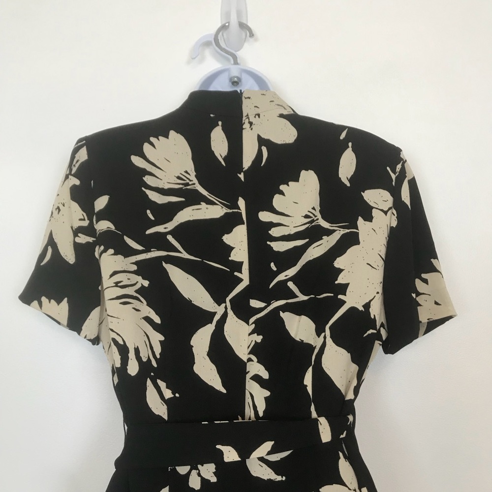 Coldwater Creek | Floral Wrap Career Belted Dress - Picture 5 of 8